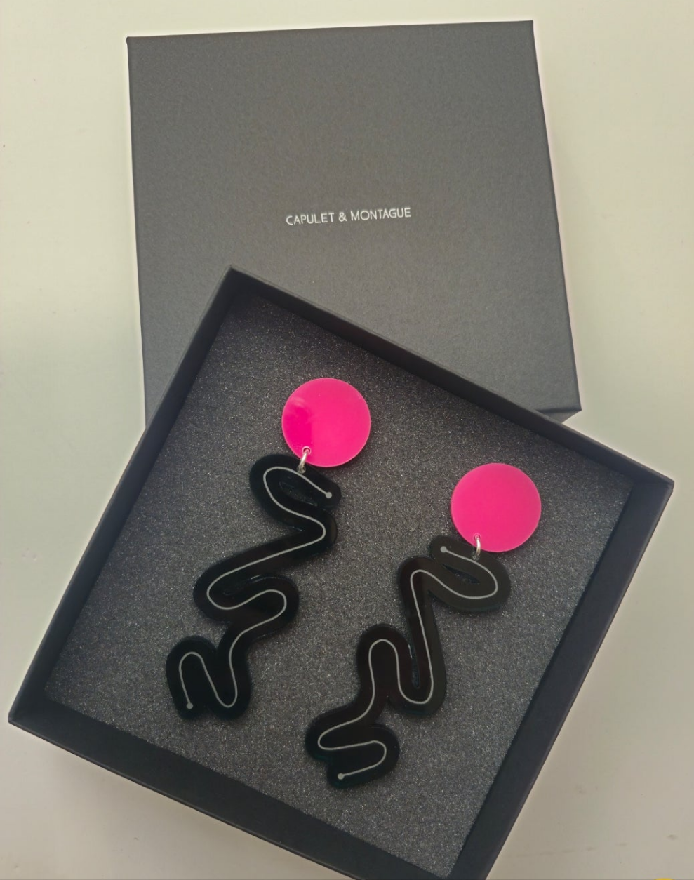 Disco pantz earrings