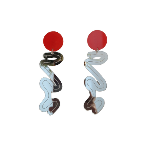 Disco pantz earrings