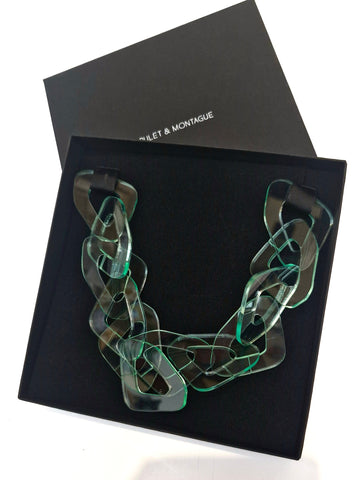 Lucid rocks Chain-Link Necklace