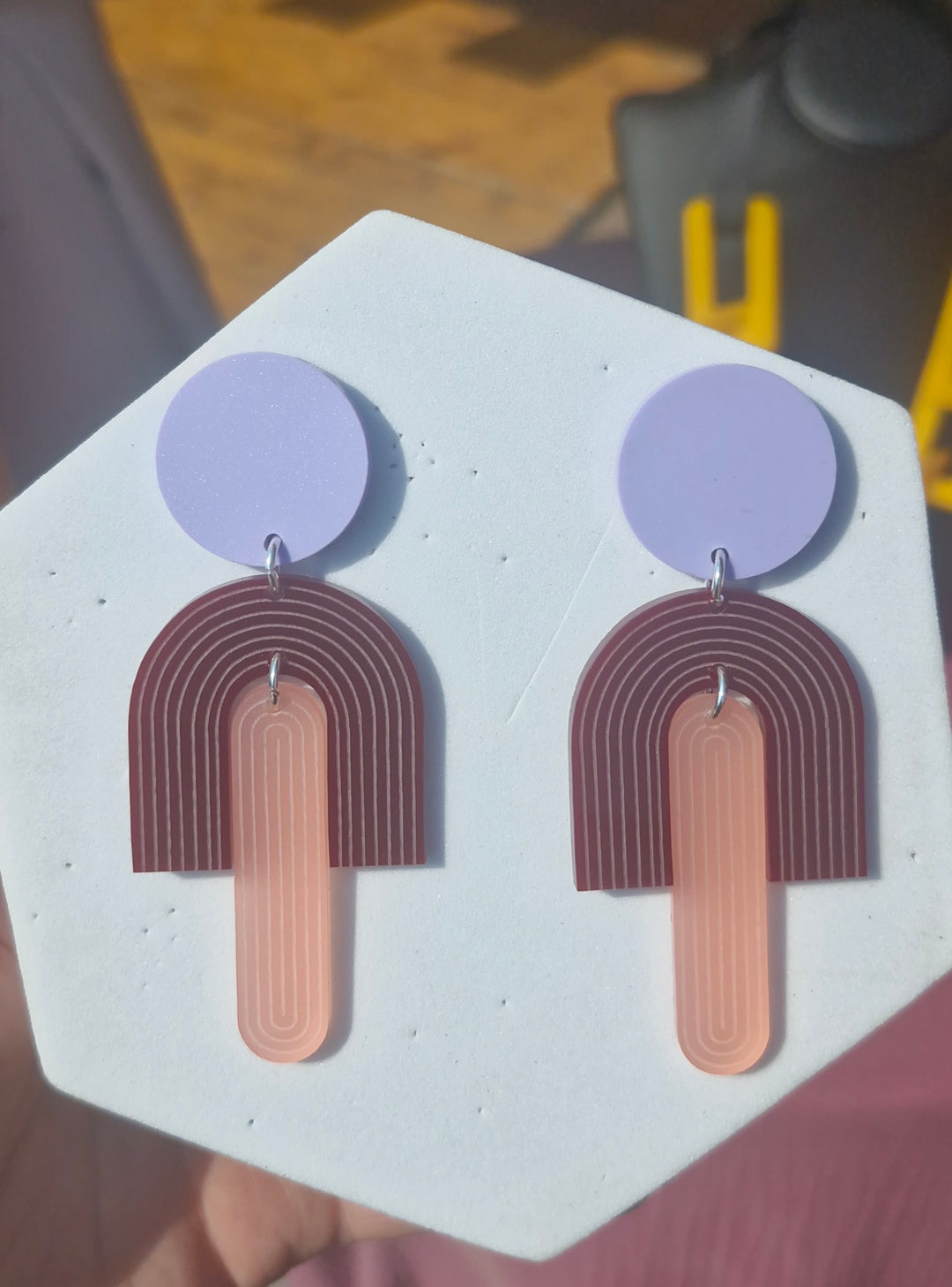 Arc drop Earrings