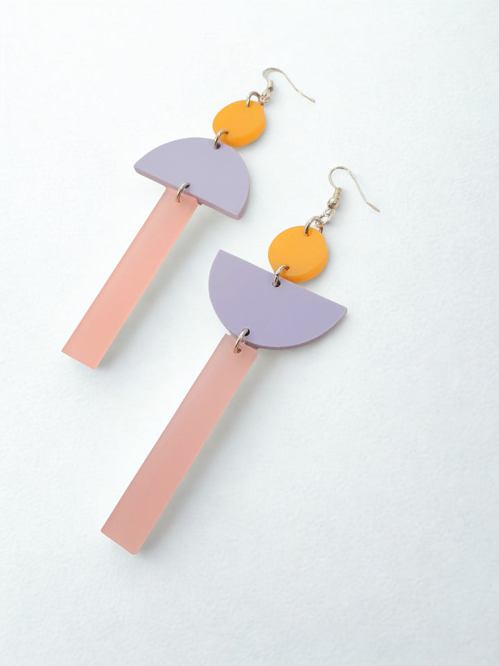 Opposites attract earrings