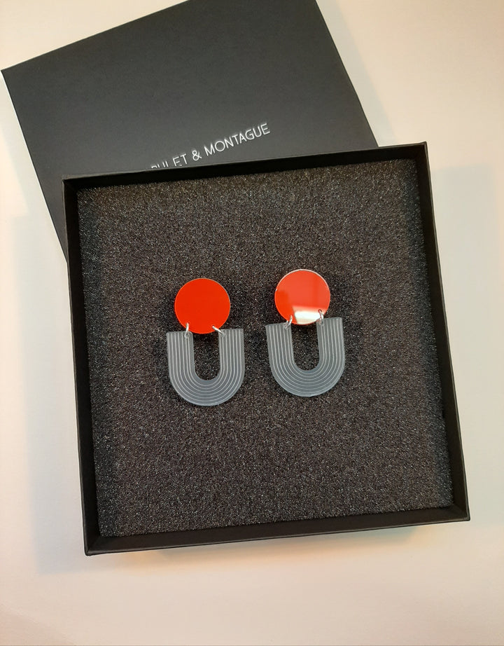 Small Arc etched drops