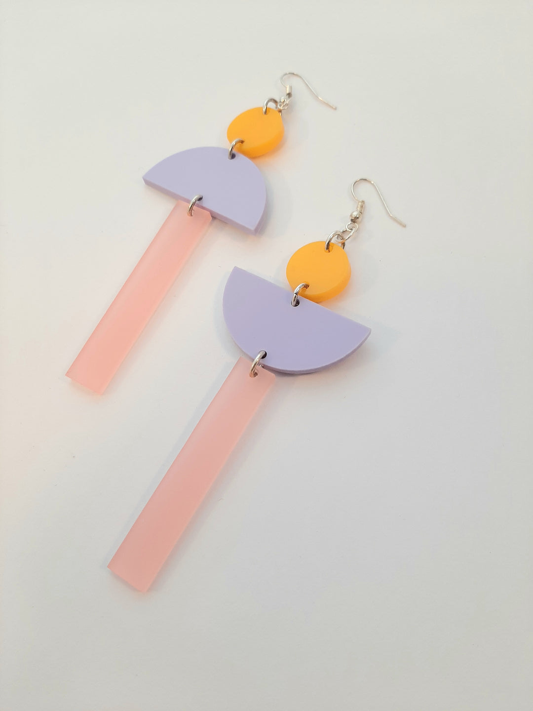 Opposites attract earrings