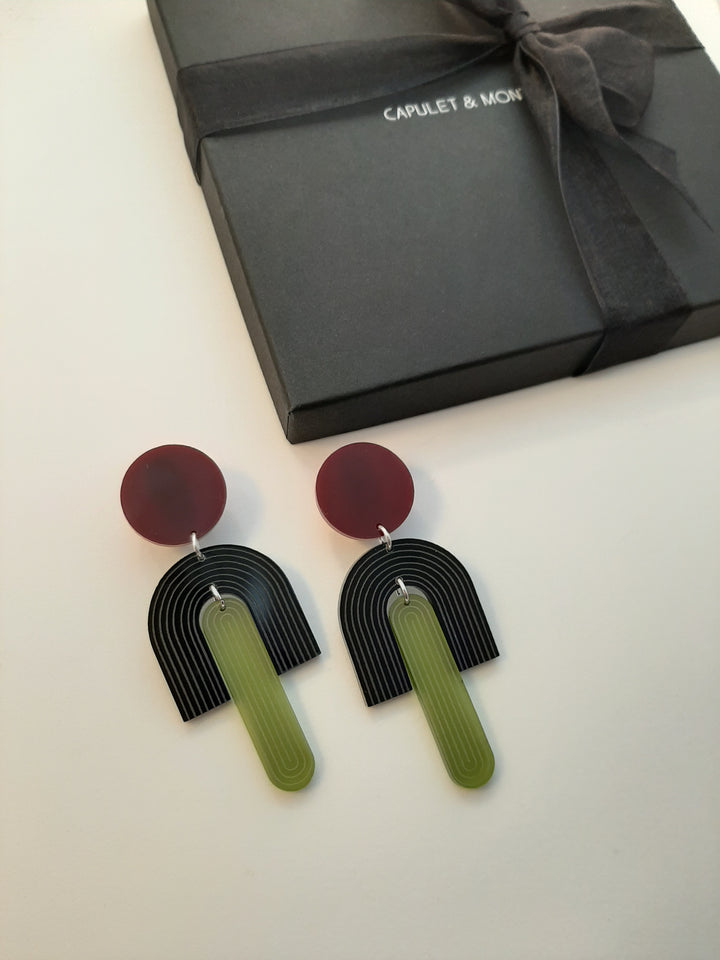 Arc drop Earrings