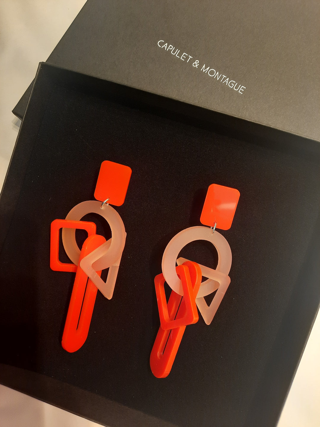 Designed and made in ireland by Capulet and montague throwing shapes