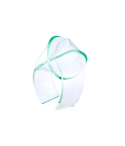 Knotted Acrylglas Cuff